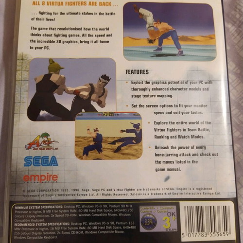 Virtua Fighter PC like new