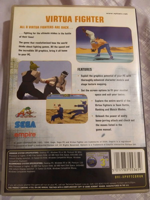 Virtua Fighter PC like new