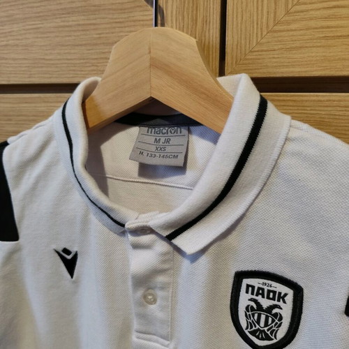 Short-sleeve authentic PAOK shirt like new, size 9-10 years