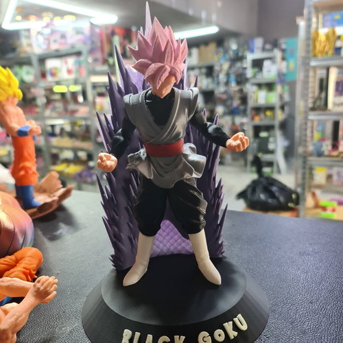 Black Goku 3D printed figure