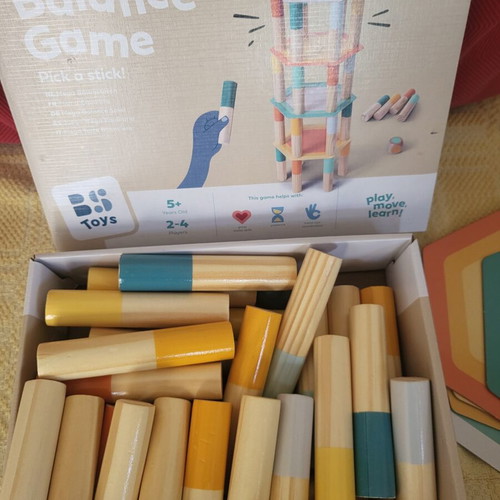Mega Balance Game wooden toy like new by BS Toys for ages 5+