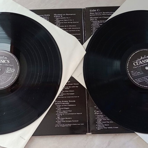 Hooked On Classics double LP used, classical genre