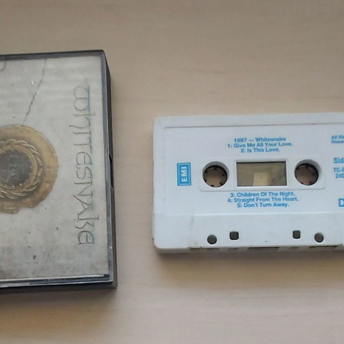Whitesnake Whitesnake 1987 κασέτα μεταχειρισμένη, rock