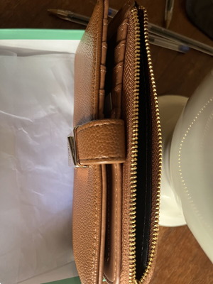 Wallet, brown, new