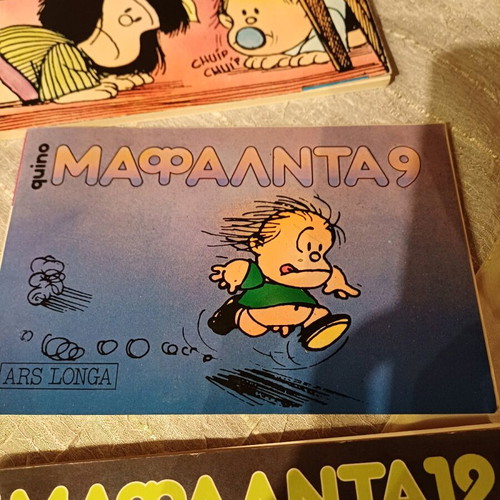 Mafalda comics used, issues 1,3,5,7-12