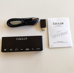 Cubilux 7.1 External USB Sound Card new, 48kHz–384kHz, Line-In and Mic Input