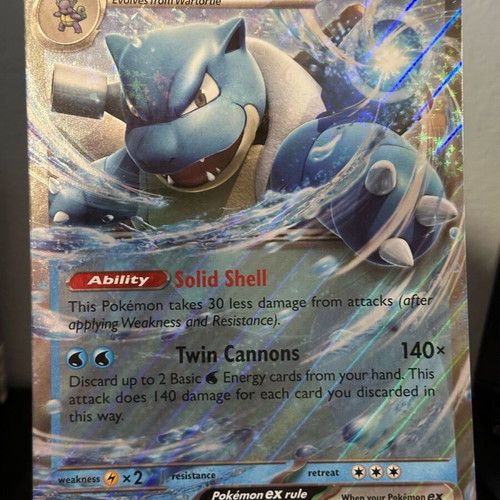 Blastoise ex Jumbo promo card new