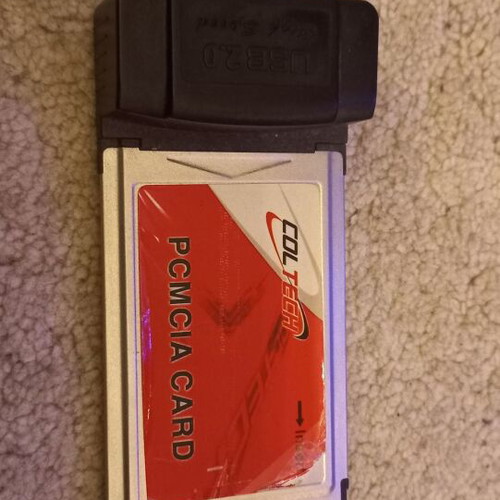 Pcmci card with 4 USB used