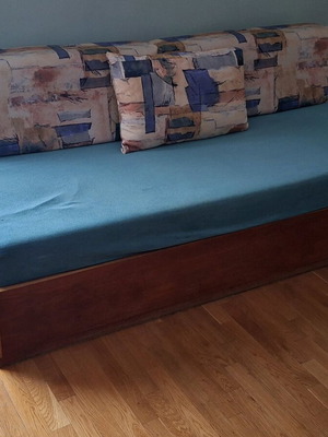 Sofa bed like new with storage space
