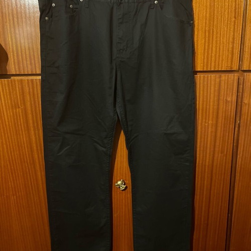 Black cotton pants 100% like new, size 42/56