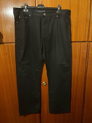 Black cotton pants 100% like new, size 42/56
