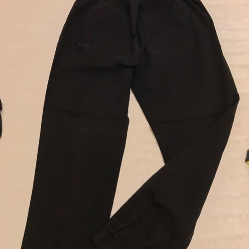 Bershka No 26 trousers used, black denim