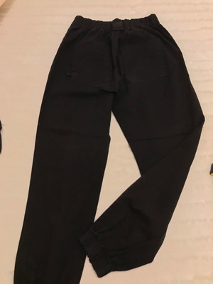 Bershka No 26 trousers used, black denim