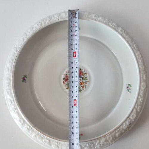 Rosenthal Maria porcelain serving platter with Dresden Flowers design