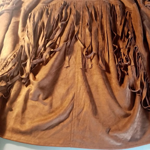 Western Cowboy γυναικείο jacket καινούργιο, καφέ, μέγεθος L
