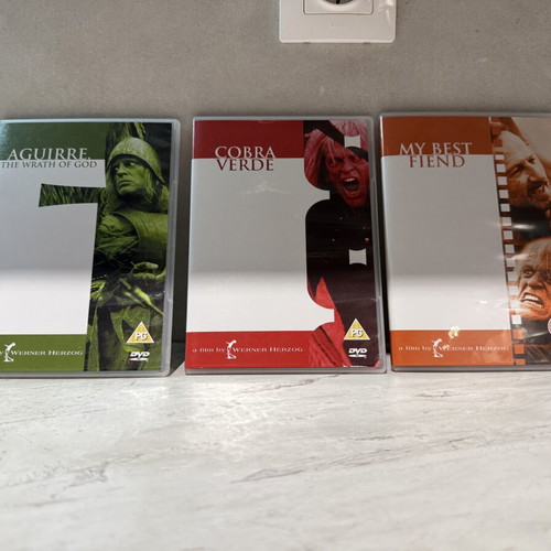Klaus Kinski DVD collection, like new, 3 movies with English subtitles