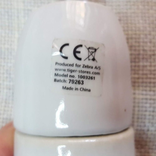 Pendant light E27 used with ceramic base and fabric cable