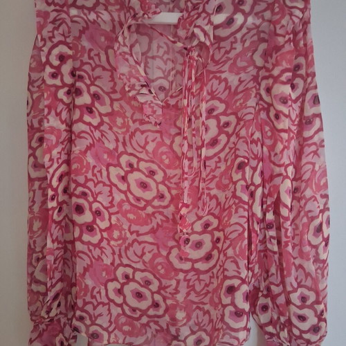 Zini blouse like new, pink, size M