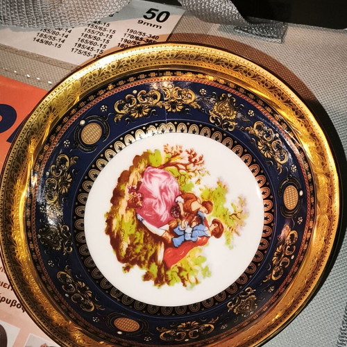 Alt Mitterteich Bavaria Art Collection porcelain set with 24K gold new
