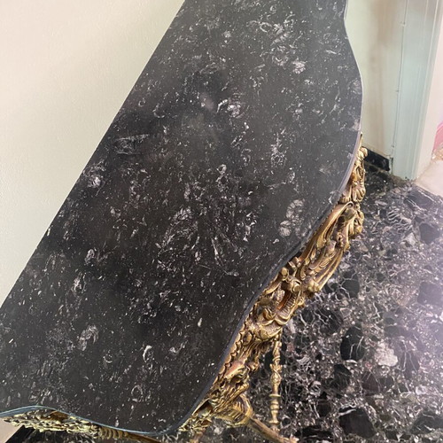Entrance furniture - console with marble