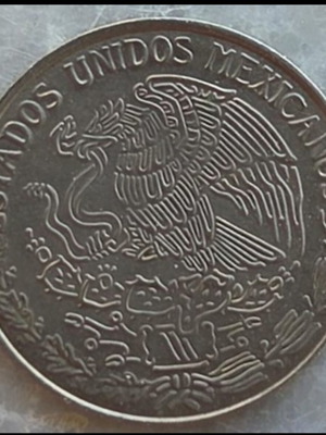 1 Peso Mexico 1980 coin