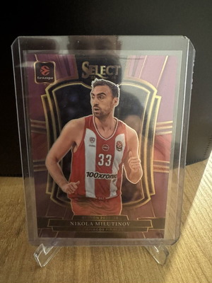 Panini Select Euroleague 2025-26 Nikola Milutinov numbered card /99, like new