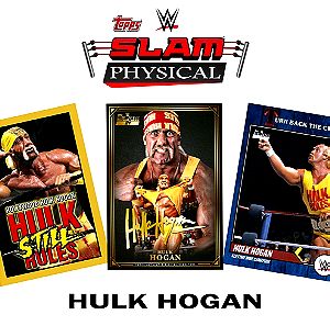 WWE Slam Physical Trading Cards - Hulk Hogan