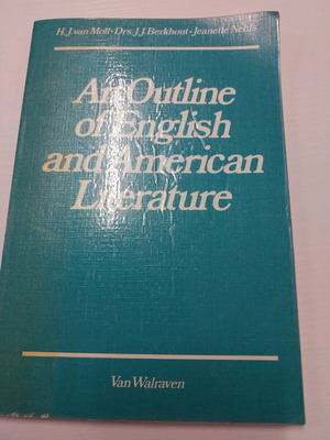 An Outline of English and American Literature like new