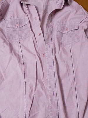 Calt shirt used, cotton, pink, size L, Greek made