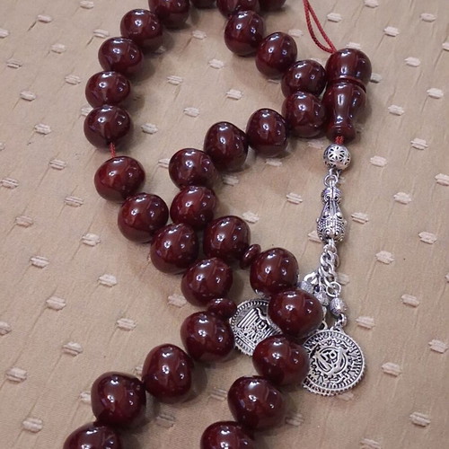 Bakelite komboloi worry beads, Damascus 1998
