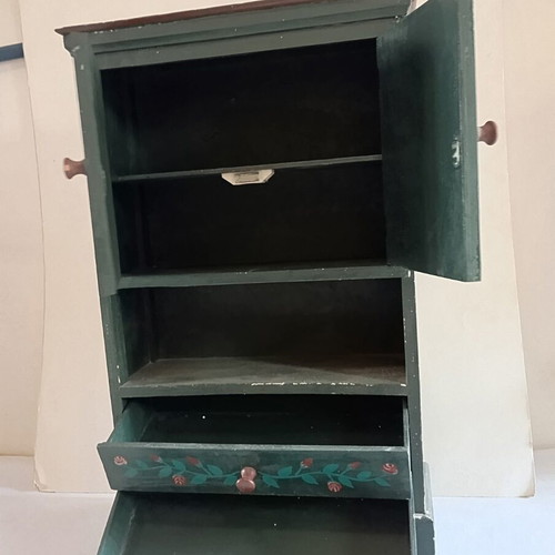 Handmade small furniture like new, wooden drawer cabinet