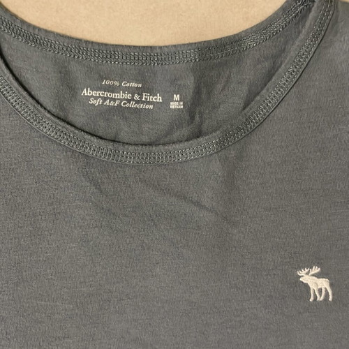 Abercrombie & Fitch Women T-Shirt charcoal grey, like new, size M