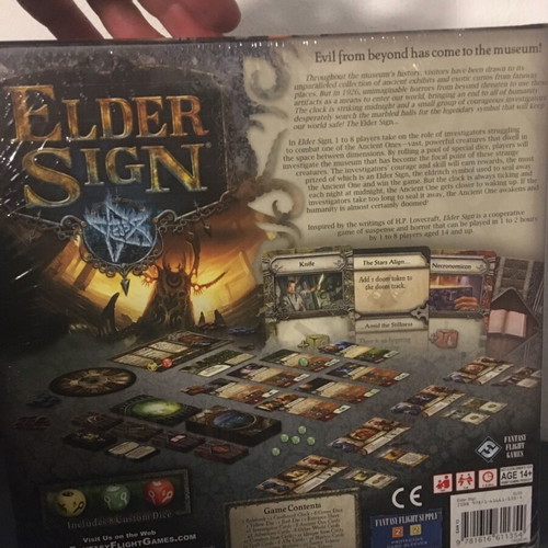 Elder Sign Arkham World επιτραπέζιο παιχνίδι καινούργιο, σφραγισμένο