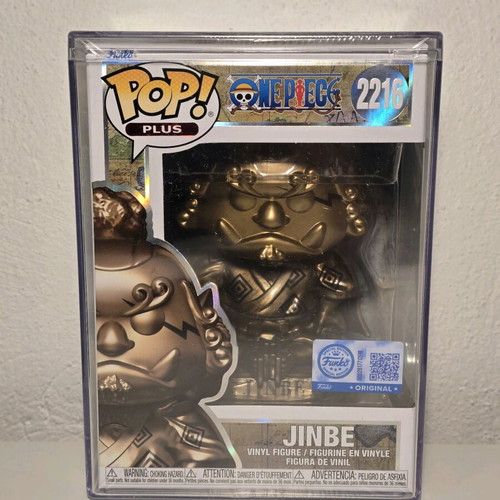 Funko POP! Animation One Piece Jinbe Bronze Statue PLUS Special Edition #2216 new