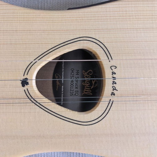 Seagull Merlin M4 EQ like new, diatonic three-string instrument Spruce