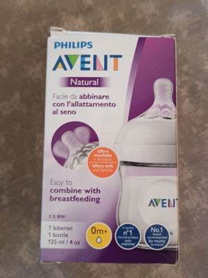 Μπιμπερό Philips Avent Natural 125ml καινούργιο