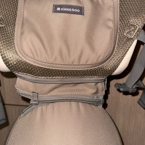 Kikka boo Baby Carrier like new, beige, up to 15 kg with breathable cover