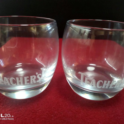 Teacher's collectible authentic glasses new, set of 2
