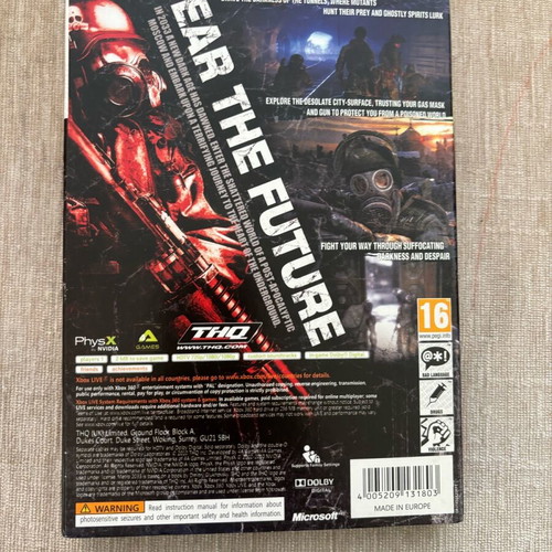 Metro 2033 Limited Edition Xbox 360 used, full English version