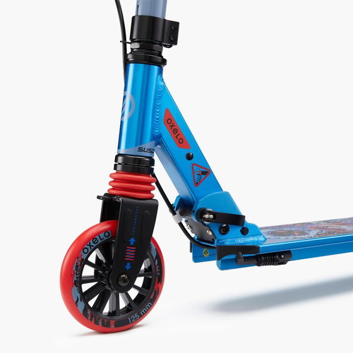 Children's scooter like new with brake and front suspension