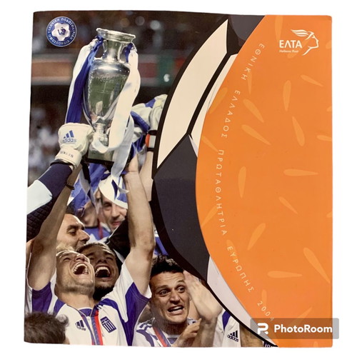 Euro 2004 collectible stamps new, fully completed booklet