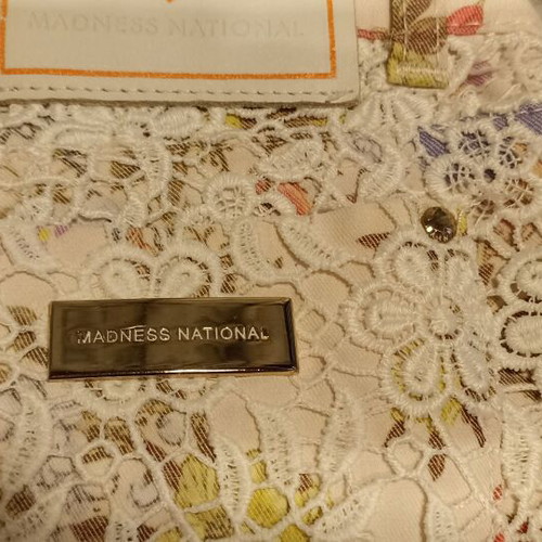 Madness National Lace Skinny Pants XS like new, colorful
