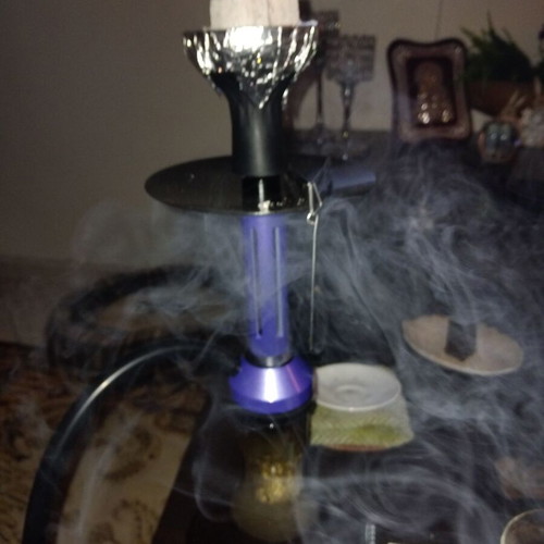 Hookah 50 cm new, complete with hose, bowl, and base