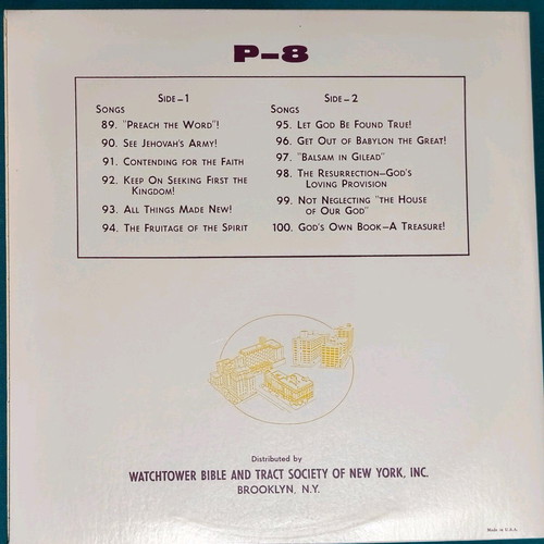 Vinyl records like new, pack of 10 with religious songs