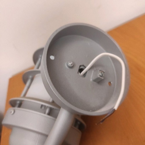 Wall light spherical nickel matte, new