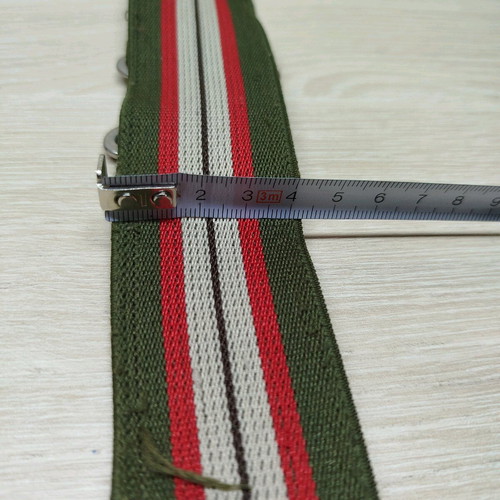 Elastic women's belt used, multicolor, size 70