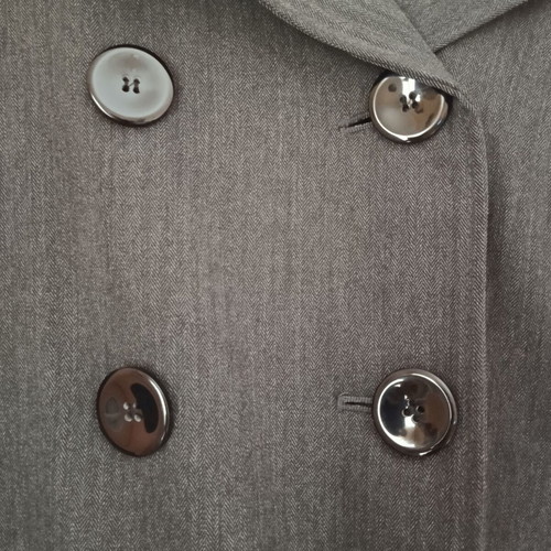 Kenneth Cole jacket and skirt like new, gray, sizes 12 and 10