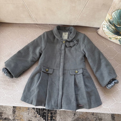 Mayoral children's coat gray like new, size 116 cm