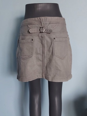 Τζιν φούστα H&M γκρι σαν καινούργια, μέγεθος XL - XXL