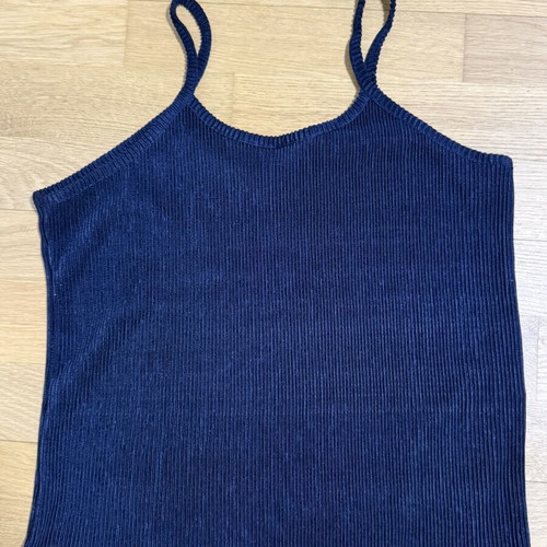 Blue medium tank top